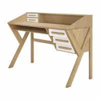 Origami Desk Cream